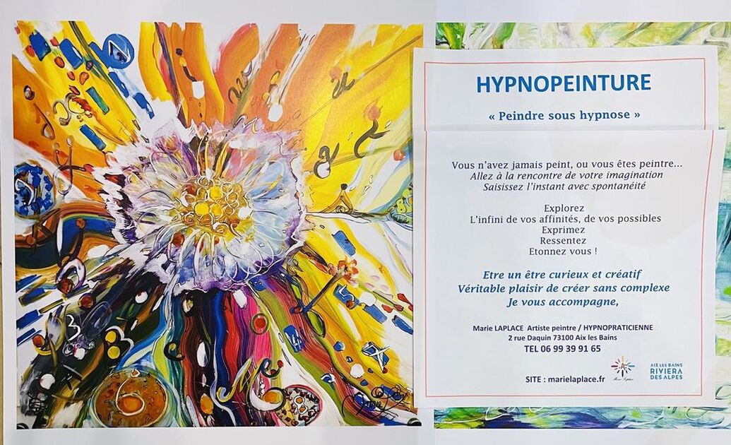 Marie Laplace: hypnopainting session