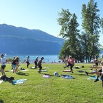 © Aix'Move: corsi di gruppo di fitness e yoga all'esterno - @lafelt