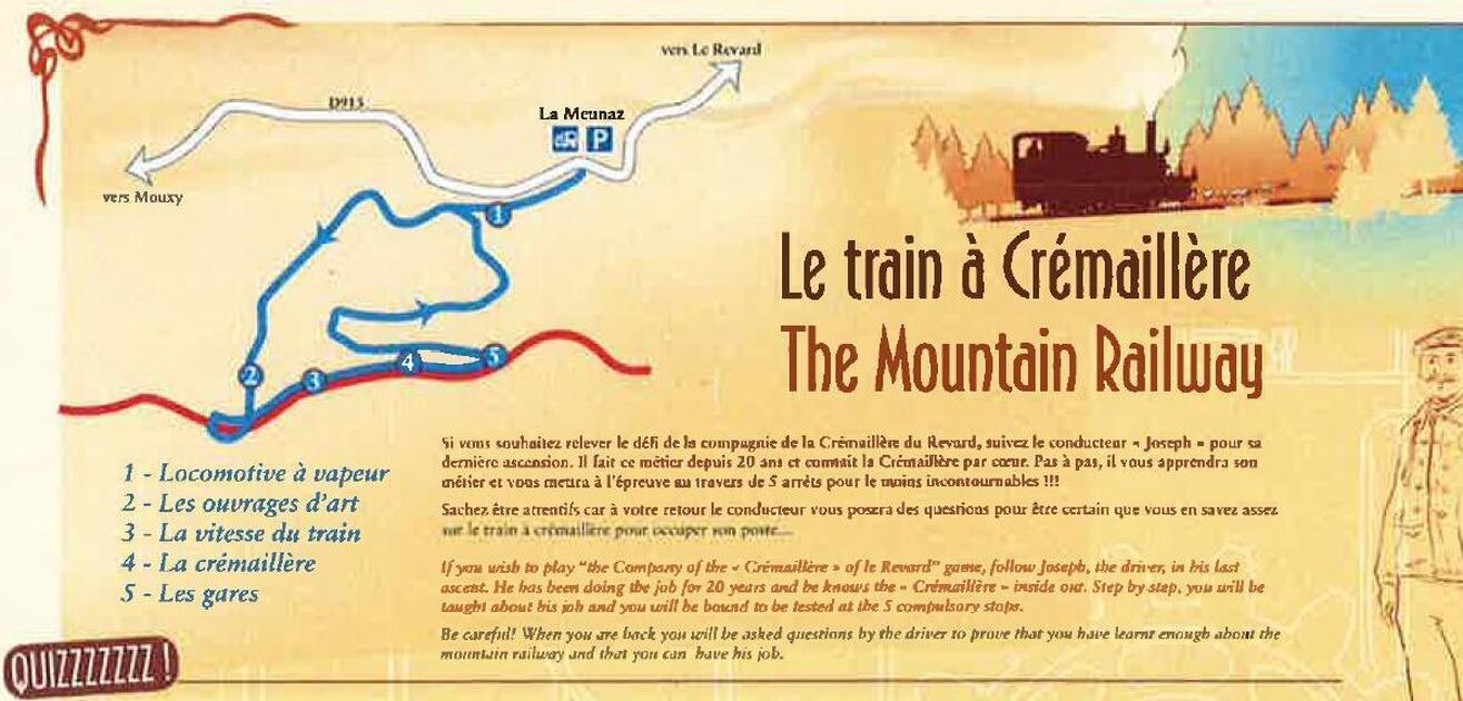© The "Crémaillère Train" Hike - Calb