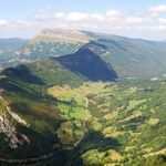 © Vue sur le Margeriaz et le massif des Bauges depuis la Galopaz - Ludmilla Ridoin