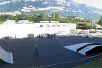 © Modules du skate Parc - Ville d'Aix les Bains
