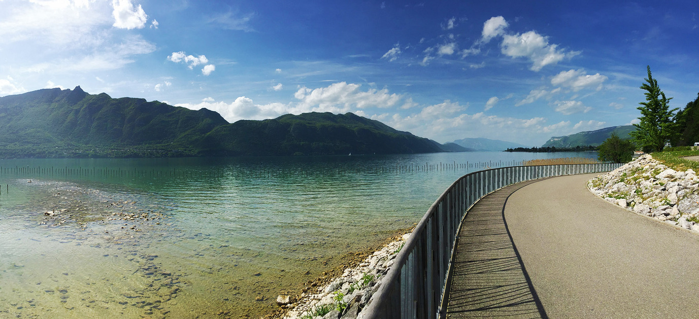 © Pista ciclabile Bourget-du-Lac - Aix les Bains - ML Boldini