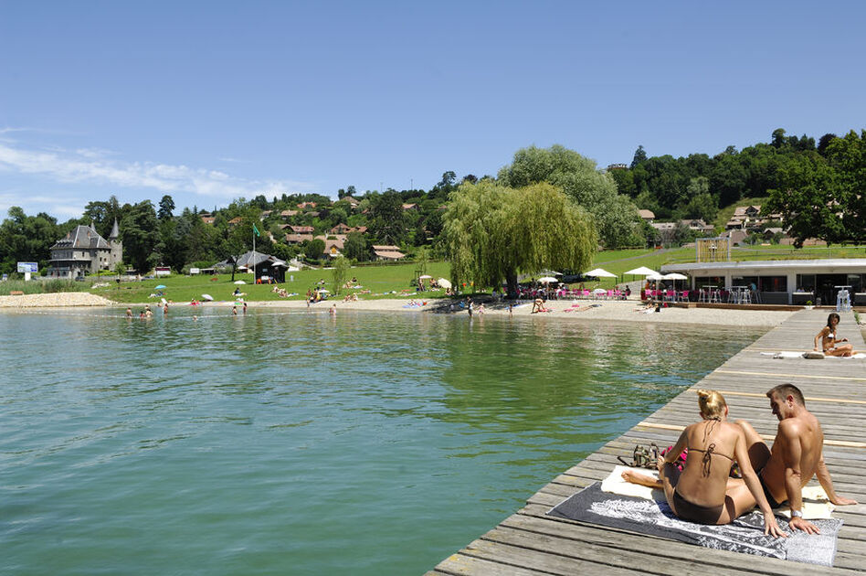 © Spiaggia del Lido - OT Aix-les-Bains Gilles Lansard