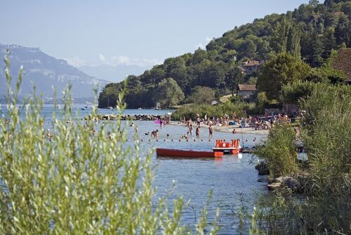 Plage municipale de Conjux