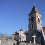 © Eglise et château Lavours - BBST