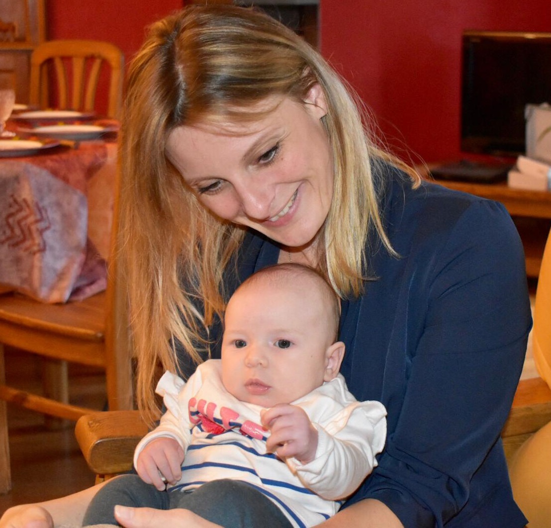 Photo Noémie avec sa fille - crédit photo Noémie Servaud