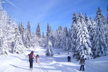 Ski de rando ou ski de fond aux Aillons Margériaz